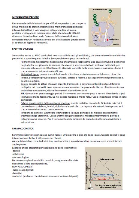 Chemioterapia - Appunti di Agnese Ciliberti