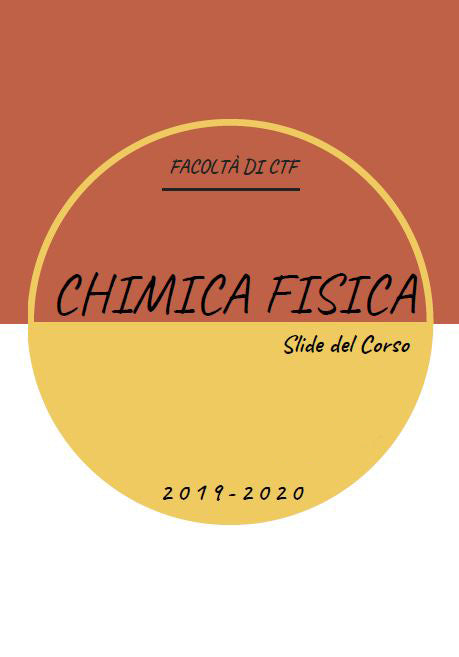 Chimica fisica - Slide