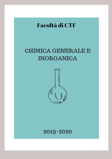 Chimica generale e inorganica - Slide