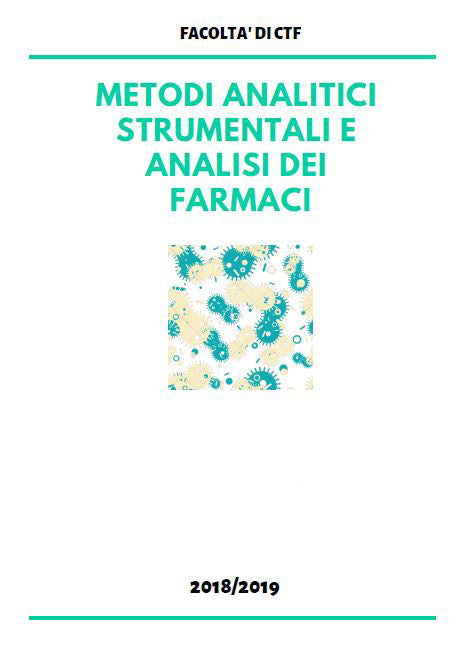 Metodi Analitici Strumentali e Analisi dei Farmaci - Slide