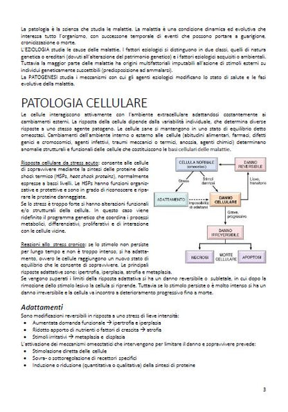 Patologia - Appunti