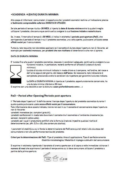 Chimica dei prodotti cosmetici - Appunti - Farmacia