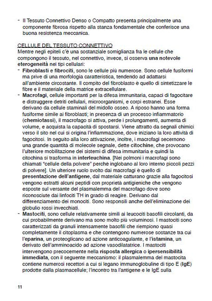 Anatomia - Appunti