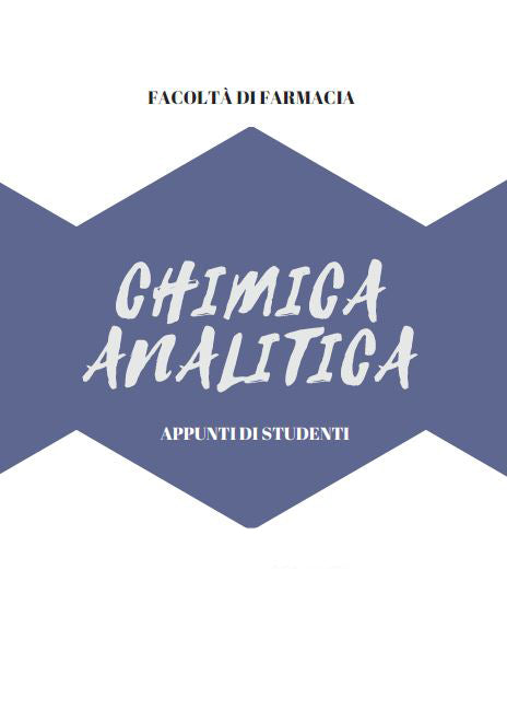 Chimica analitica - Appunti