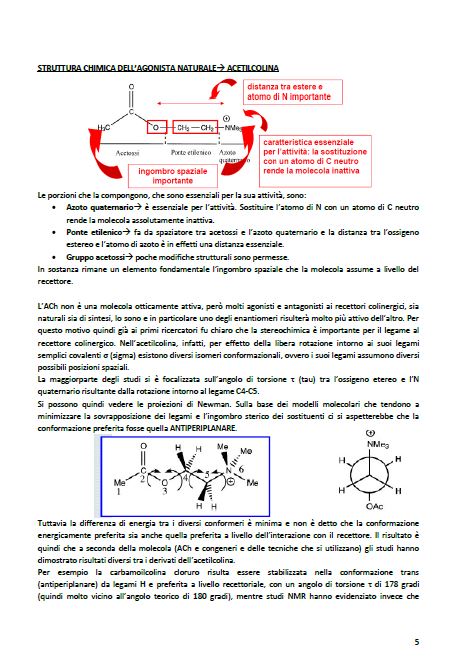 Chimica Farmaceutica 2 - Appunti