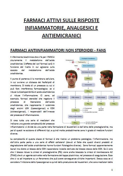 Farmacoterapia - Appunti di Agnese Ciliberti
